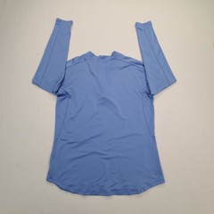 Asics Shirt Mens Extra Large Blue Semi Fitted Made In USA Performance
