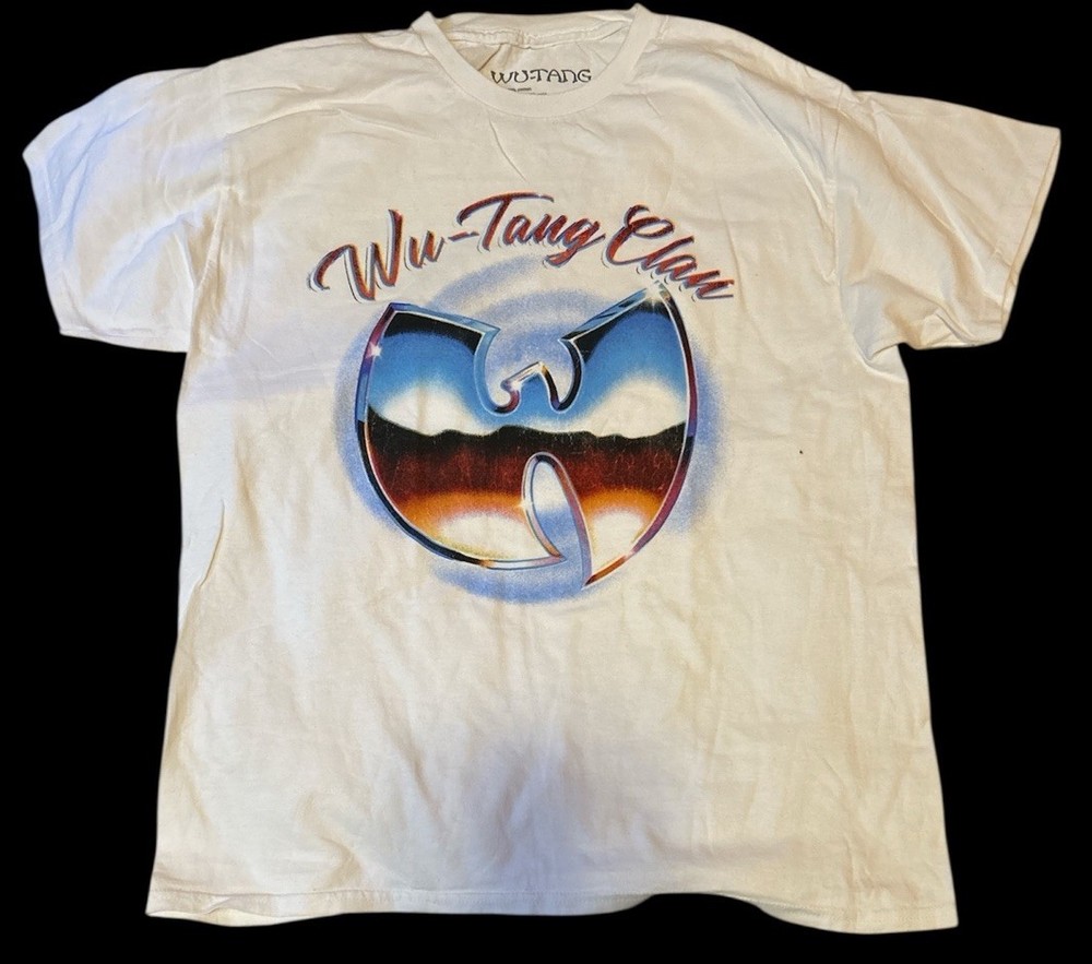 Wu Tang clan t shirt White size Medium Wu-Tang Clan Hip Hop