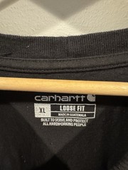 Glock Perfection Long Sleeve Carhartt Pocket T Shirt – XL – Black Glock Tee