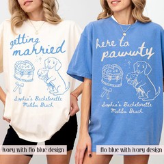 Custom Bachelorette Party Soft Cotton Comfort Tee Bride Squad Gift Idea