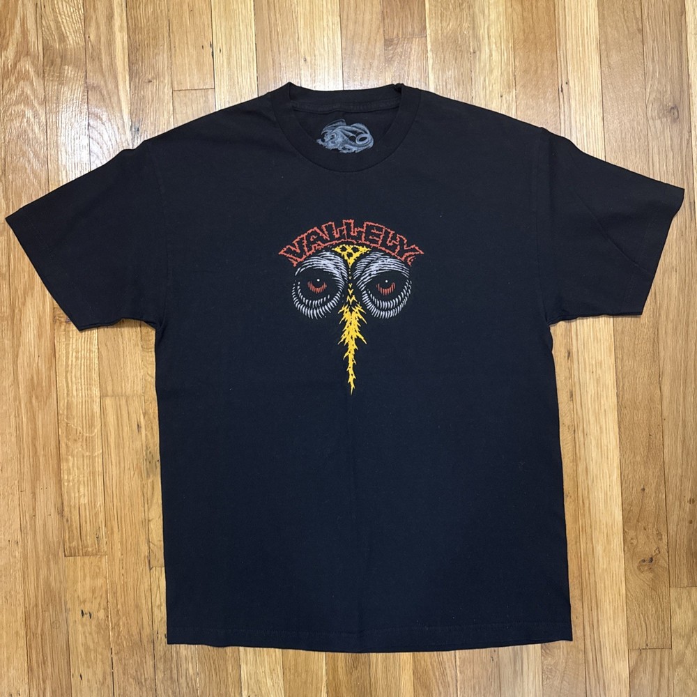 Powell Peralta Shirt Skateboard Mike Vallely Elephant Bones Brigade size Large