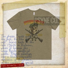 Special Forces: Mess With the Best, Die Like the Rest 1968 Vintage Men’s T-Shirt
