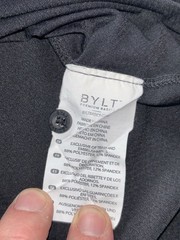 BYLT Premium Basics XL Drop Cut Short Sleeve Athleisure EUC
