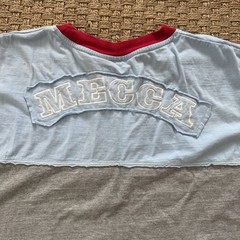 VTG 90s MECCA DNM Streetwear Embroidered Graphic T-shirt Men’s Size 3X
