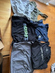 T Shirts, tank tops, hoodies And Hats – Huge Lot – sports, gym, fitness, regular