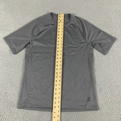 Rei Co-Op Shirt Men S Gray Tee Short Sleeve Pullover Crew Neck Polyester Stretch