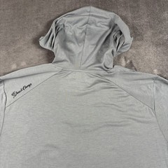 Duck Camp Shirt Mens Large Gray Hoodie Bamboo Lightweight Premium Outdoor