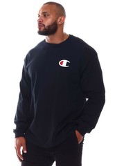 Champion Men’s Big and Tall Classic Long Sleeve Tee Shirt, Sizes XLT to 6X