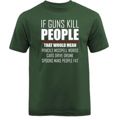 If Guns Kill People 2nd Amendment 2A Gun Rights Anti Gun Control T-shirt