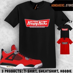 Tee Shirt Matching AJ 4 Toro Bravo 2026 To Match Sneaker Krispy Kicks T-Shirt