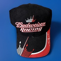 Budweiser T-Shirts (2) Men’s XL & Adjustable Strap Hat White Graphic Print