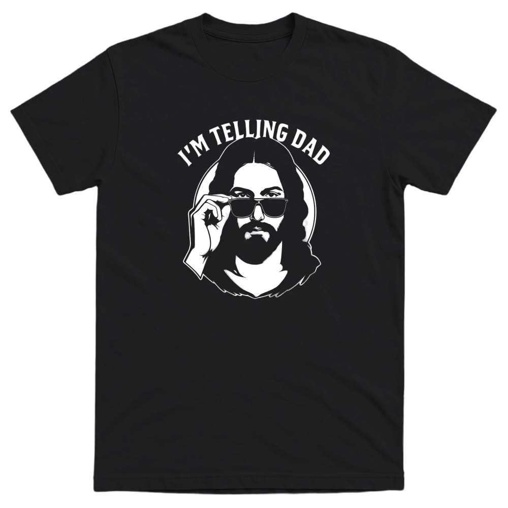 Funny Jesus “I’m Telling Dad” Meme Shirt Gift