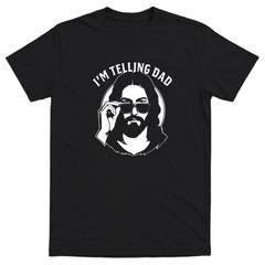 Funny Jesus “I’m Telling Dad” Meme Shirt Gift