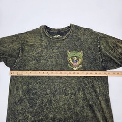 7.62 Design Men’s US Army Shirt Size Large Green Acid Wash Limited Edition Tee
