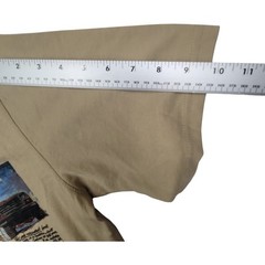Ford Bronco Men’s Beige Shirt Size Small Cotton Blend Graphic Tee