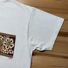 Vintage 1998 Hawaiian Tradition Ukulele Floral Beach Tropical Souvenir Shirt XL