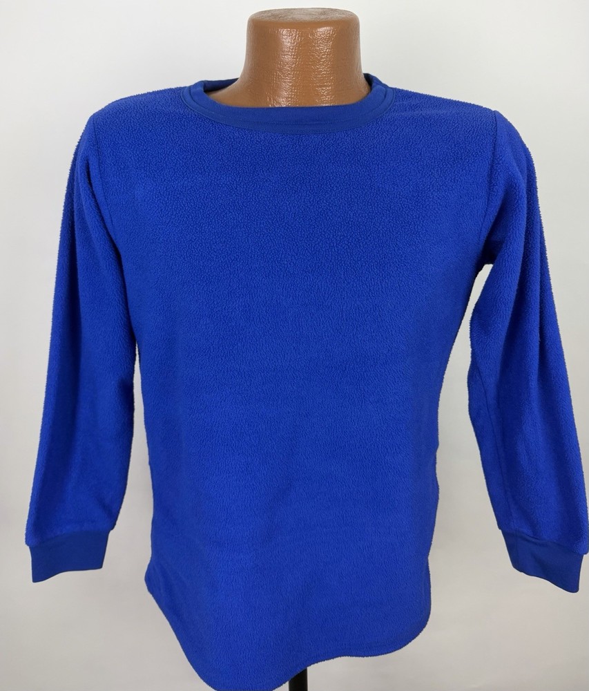 Vintage Thermal Shirt Mens Small Tight Fit Polartec Fleece Base Layer Ski