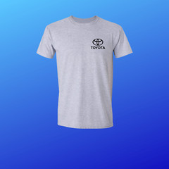 Toyota T-Shirt Chest Logo Tundra Tacoma Scion Supra 4 Runner with FREE DECAL!!