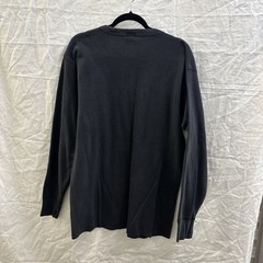 Carhartt K56 Black Waffle Knit Thermal Shirt Men’s XL USA Made
