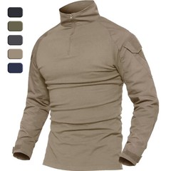 Men’s Hiking T-Shirt Outdoor Casual Work Hiking Tee Training Long Sleeve Shirts