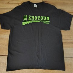 Academy Sports I Call Shotgun Graphic T Shirt Mens XL Black Hunting Tee