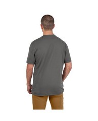 Lot of 3 New Milwaukee Men’s L-XL Gray Short/Long-Sleeve Pocket T-Shirts – DN56