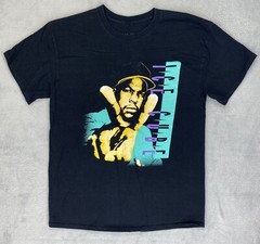 Ice Cube T-Shirt ‘Peace’ O’Shea Jackson Men’s Black 100% Cotton Size Large