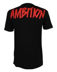 NWT KA-1 King’s Ambition T-SHIRT black short sleeve cotton luxury UAE L
