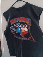 harley davidson t shirt 1999 Sleveless Waco Texas X Large