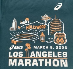 Los Angeles Marathon 2026 Asics T-Shirt / Sz SMALL / Perfect