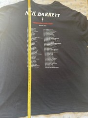 Neil Barrett t-shirt size L OVERSIZE XXL 3XL XXXL cotton cotton shirt