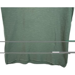 RRL Ralph Lauren Men’s Small Henley Shirt Green Waffle Knit Long Sleeve Thermal