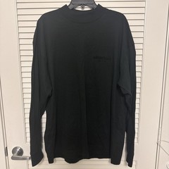 Fear of God ESSENTIALS Stretch Limo Long Sleeve Logo T-Shirt Size Large