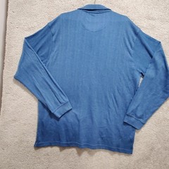 Architect Shirt Men’s 2XL Blue Polo Easy Care Stretch Pullover Casual Outdoor