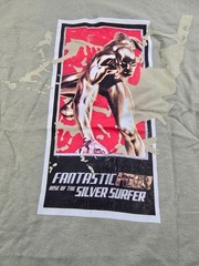 Marvel Men’s Fantastic Four Silver Surfer graphic t-shirt
