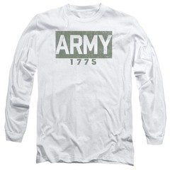 Army Block Licensed Adult Unisex Long Sleeve T-Shirt SM-3X