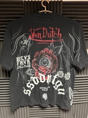 🔥 2020 Darc Sport x Van Dutch Side By Side Rose Graphic Tee 2XL Rare