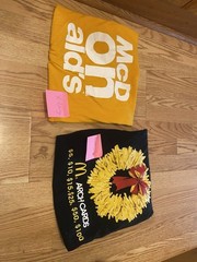 McDonalds Promotion T-Shirt Lot Of 25 Sizes Vary Fast Free Shipping