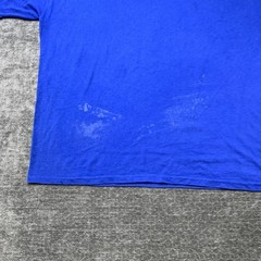 Hanes Heavyweight 50/50 Ogden Chrome T Shirt Adult 3XL 54-56 Blue Cotton Graphic