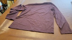 Apt 9 Mens Sz M Long Sleeve T Shirt Premier Flex Dark Purple NWTs NEW!!