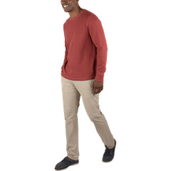 Tailor Vintage Airotec Performance Stretch Waffle Long Sleeve Crew Tee