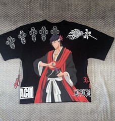 Civil Regime Bleach Koga T-Shirt Black Red White Size 2XL