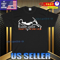 NEW SHIRT CAN AM SPYDER LOGO T-SHIRT FUNNY AMERICAN USA UNISEX TEE SIZE S-5XL