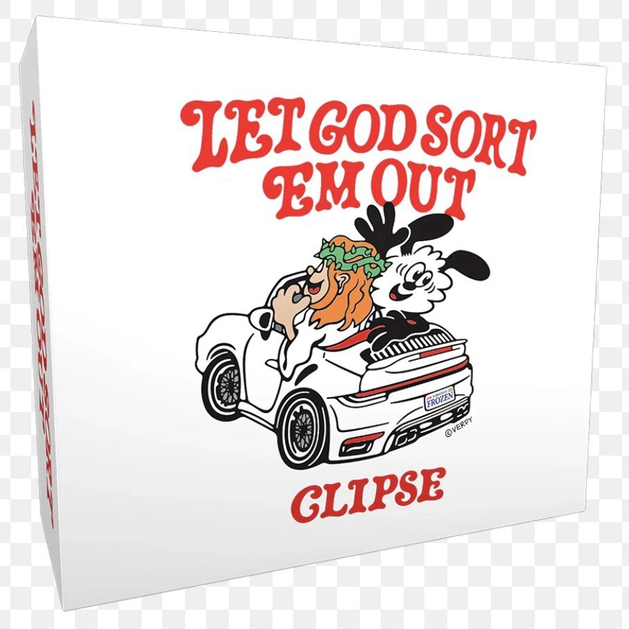 SEALED Verdy x Clipse “Let God Sort ’Em Out” CD + T-Shirt Box Set 5 – Size L