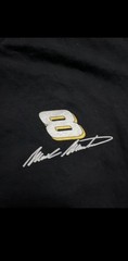 Checkered Flag Sports CFS Shirt Mark Martin Black Men’s Side Medium Men Mens