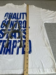 Quality Control “ Stays Strapped Guns ,Beer“Mens White Graphic T-Shirt Size 2XL