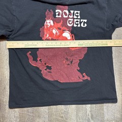 Doja Cat Graphic T-shirt Men XL Black Short Sleeve Music
