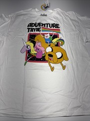 *Brand New With Tags* Spencer’s Adventure Time White Tee Adult Medium