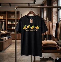 This is How I Roll – Turtle Beach Sea Animal Reptile Lover T-Shirt – H073
