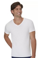 Hanes Ultimate Tagless T-shirt 2XL Super Soft Modal Cotton Spandex Undershirt